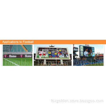 Waterprooof P20 Football Full Color LED Display Photoes